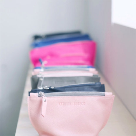 Kathrin Heubeck München - Necessaire aus Leder