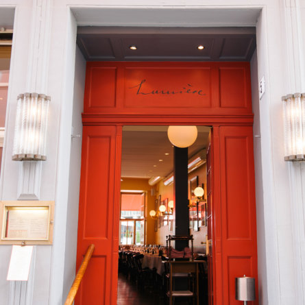 Lumiere französisches Restaurant Zürich Eingang