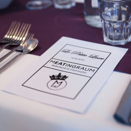 Meatingraum München Westend Speisekarte