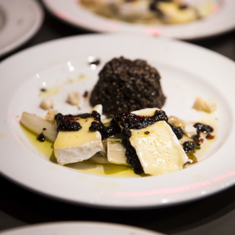 Meatingraum München Westend Vorspeise mit gebratenem Chicoree