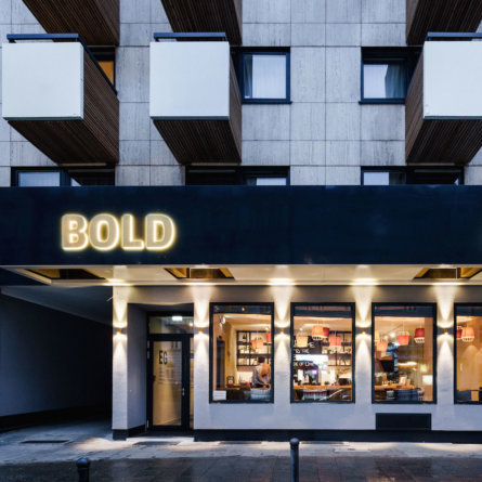 BOLD Hotel München Zentrum Aussenansicht Lindwurmstraße