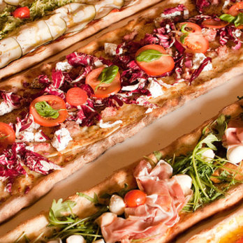 Pizzesco München Gasteig - Dinkelpizza am Meter