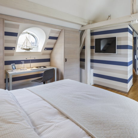 Hotel Seehof Zimmer blau