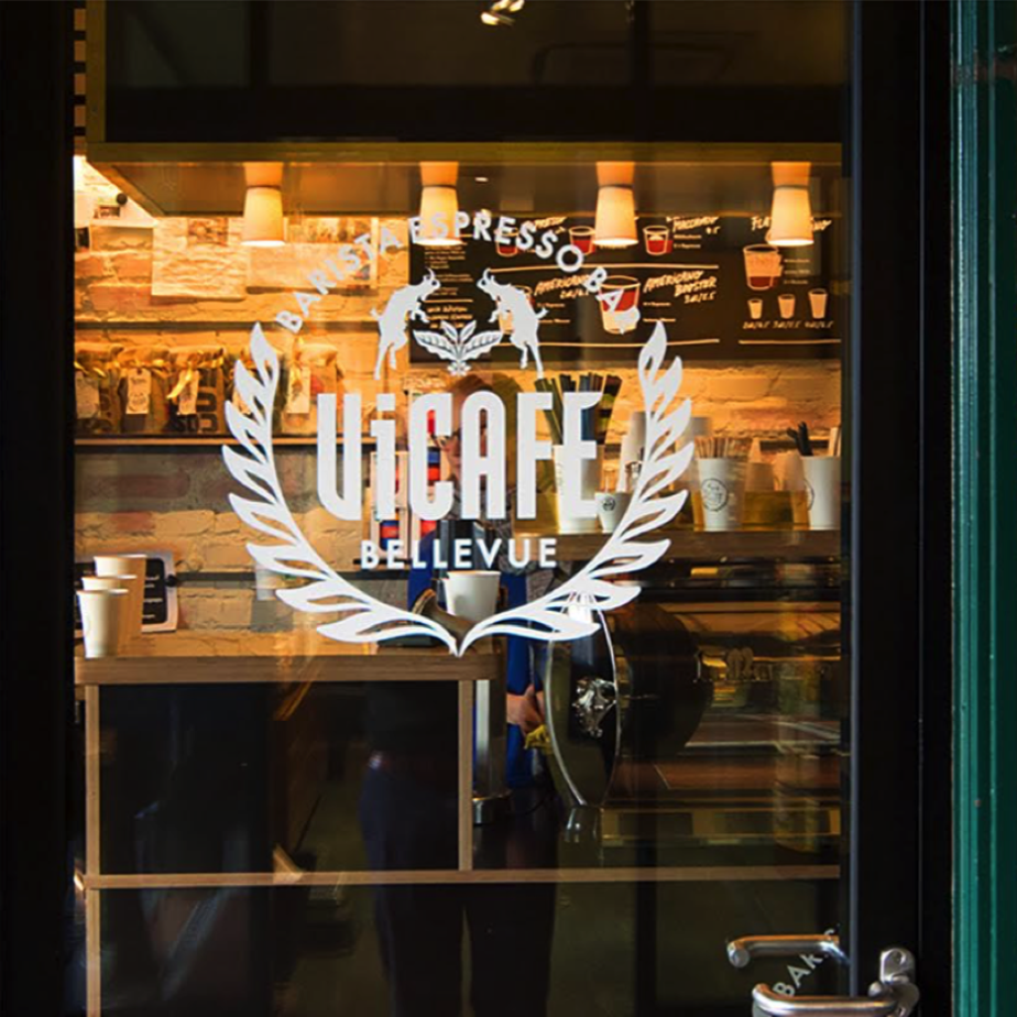 Vicafe Bellevue Kaffee über die Gasse Zürich CREME GUIDES