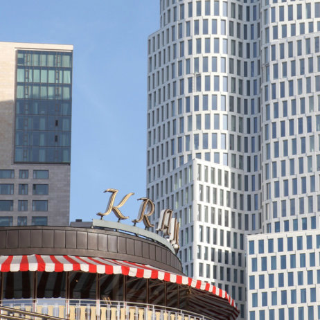 The BArn Café im Kranzler-Eck Ausblick