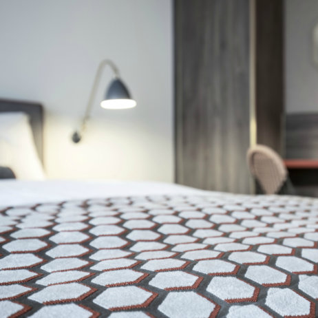 Hotel H'Otello B01 Ludwigsvorstadt München Bett