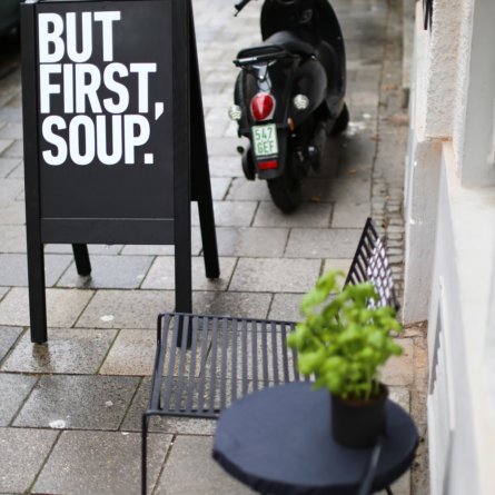 Urban Soup Suppe München Außenansicht