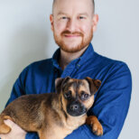 Michael Hetzinger und Hund Hertha Michael Hetzinger und Hund Hertha