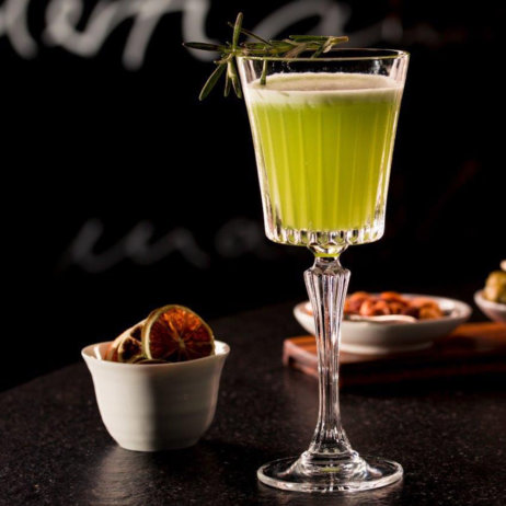 Sophia's Bar München_Green Gimlet Cocktail