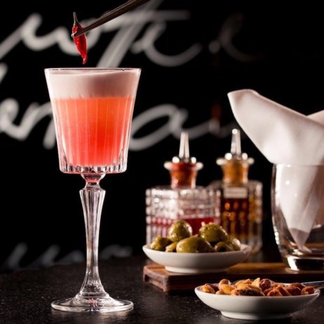 Sophia's Bar München_Schisho Cocktail mit Chili