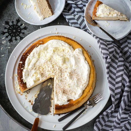 Rezept für Eggnog Cheesecak von von Lisa Nieschlag-2