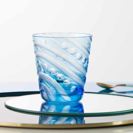 Rotter Glas bei Glasklar in Berlin