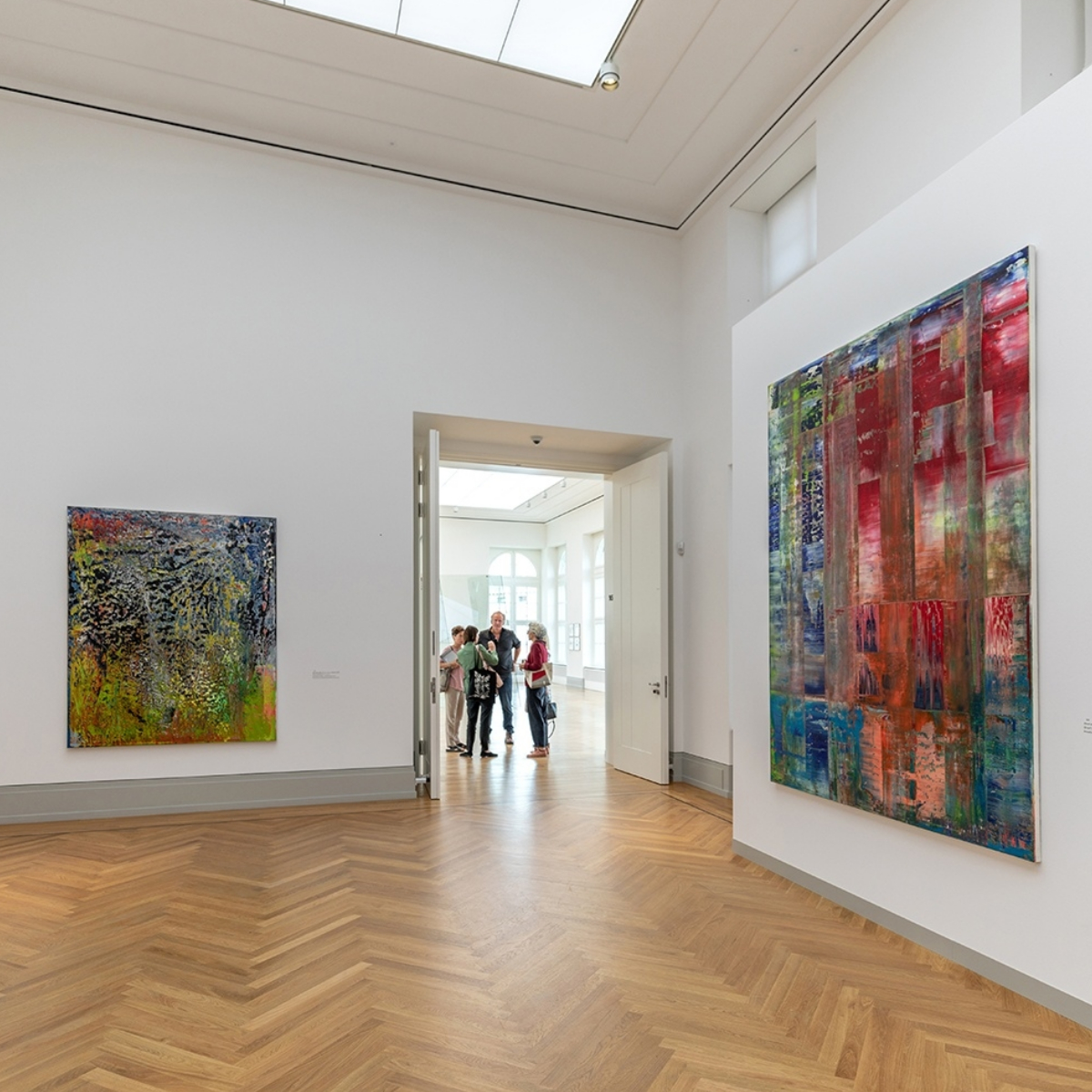 Ausstellung "Gerhard Richter. Abstraktion" im Museum Barberini Berlin