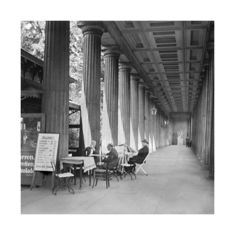 Kolonnadenbar Museumsinsel Berlin um 1900