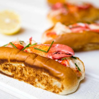 Connecticut Lobster Roll © Photo by Teresa Sabga