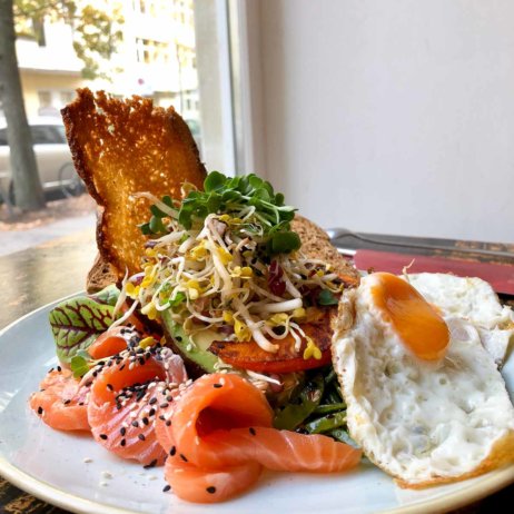 Frühstück im Bistro und Café die Stulle in Berlin Charlottenburg-2