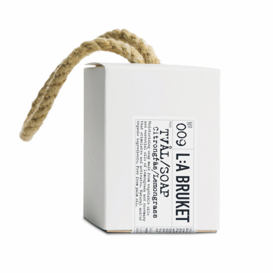 LA BRUKET N°009 Kordelseife Lemongrass 240g