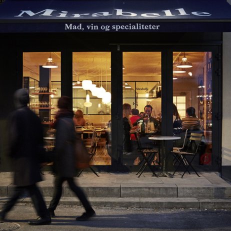 Mirabelle Café, Bäckerei und Restaurant in Kopenhagen