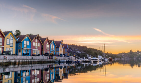 Bergen in Norwegen-2