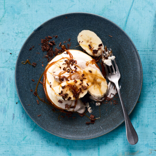 Rezept für Banoffee Meringue