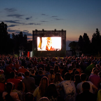 Open Air Kino am Olympiasee München