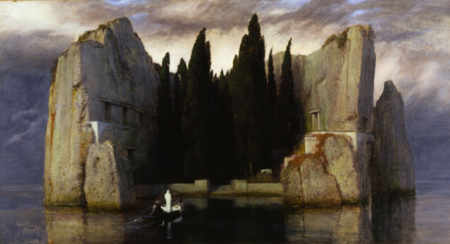 Arnold Böcklin, Die Toteninsel | Nationalgalerie | Foto. Andres Kilger