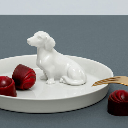 Dackelteller von Feinesweisses