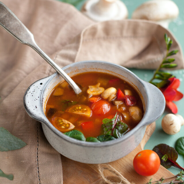 Ayurverdische Gemüsesuppe