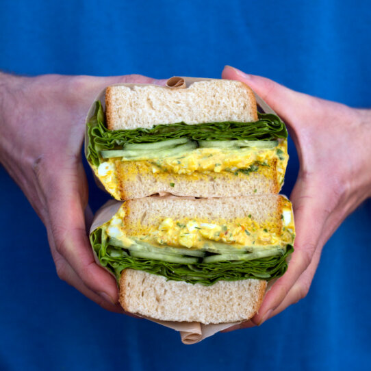 Tinman Berlin Curry Egg Sandwich