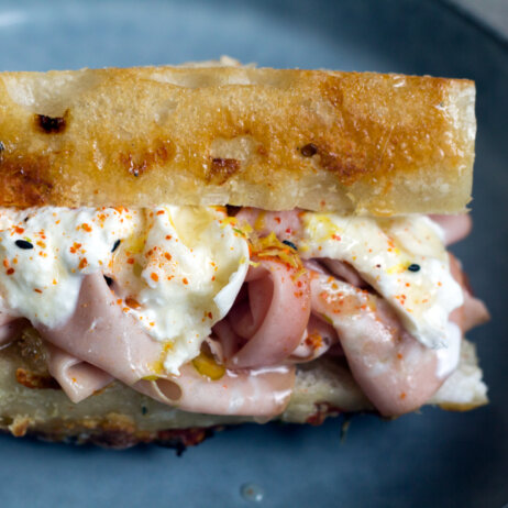 Tinman Berlin Mortadella Burrata Sandwich
