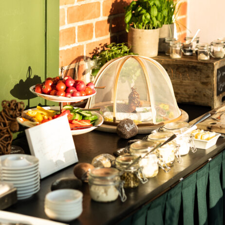 Seehotel Neuklostersee Fruestueckstbuffet