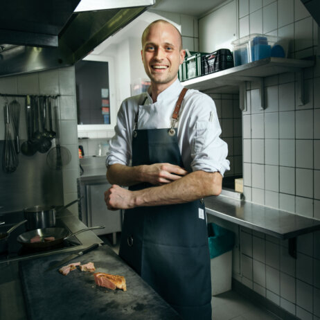 Tante Fichte Berlin Küchenchef Dominik Matokanovic by Manuel Krug