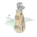 Golfbag I Zeichnung