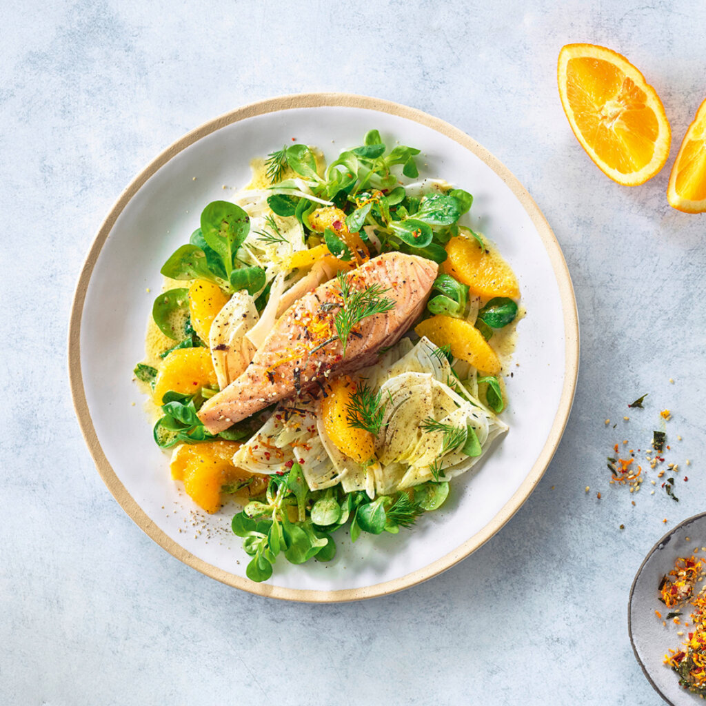 Welcher Salat Passt Zu Lachs