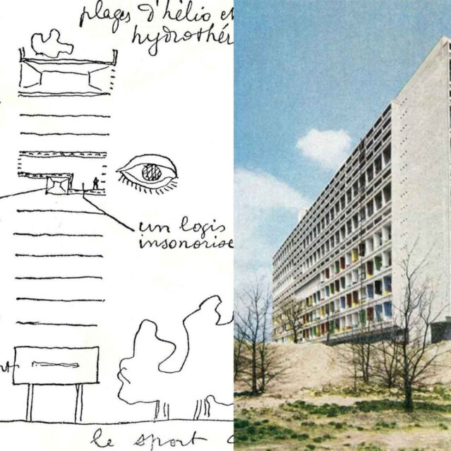 Corbusierhaus-Berlin-Bedingungen der Natur und Berliner Corbusierhaus 1957 I Fondation Le Corbusier Berlin Archiv