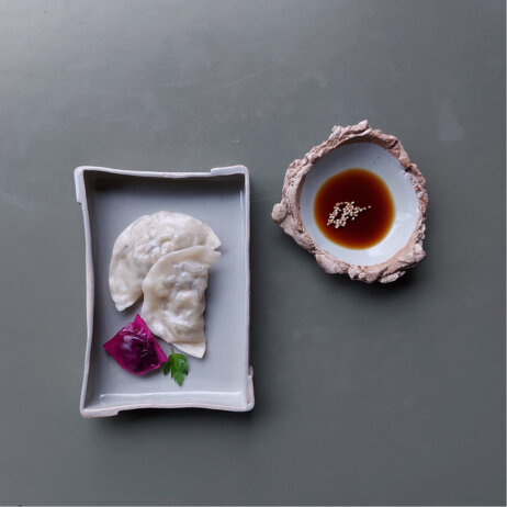 Teigtasche NaNum Galerie und Restaurant Berlin Kreuzberg