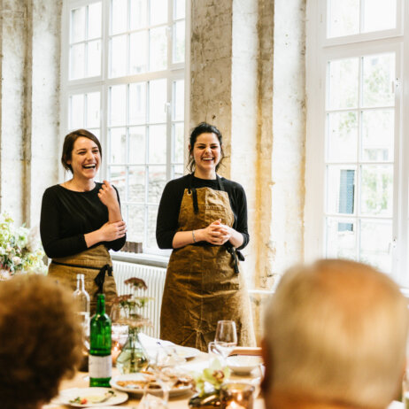 Xenia und Sophie (v.l.n.r) Rocket + Basil Berlin Tiergarten