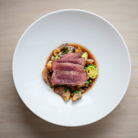 Reh Rosenkohl Kartoffel Restaurant Merold Neukoelln Bildermanufaktur Ralph Keller