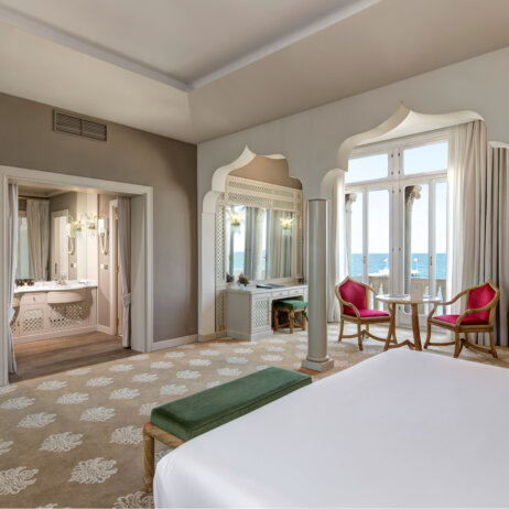 Presidential Suite Schlafzimmer Hotel Excelsior Venice Lido Resort