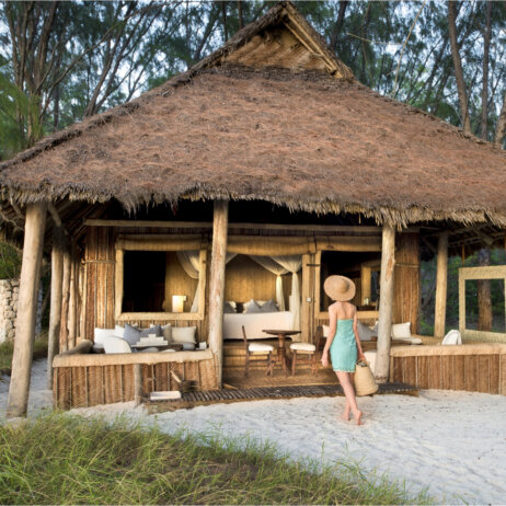 Guest banda I andBeyond Mnemba Island