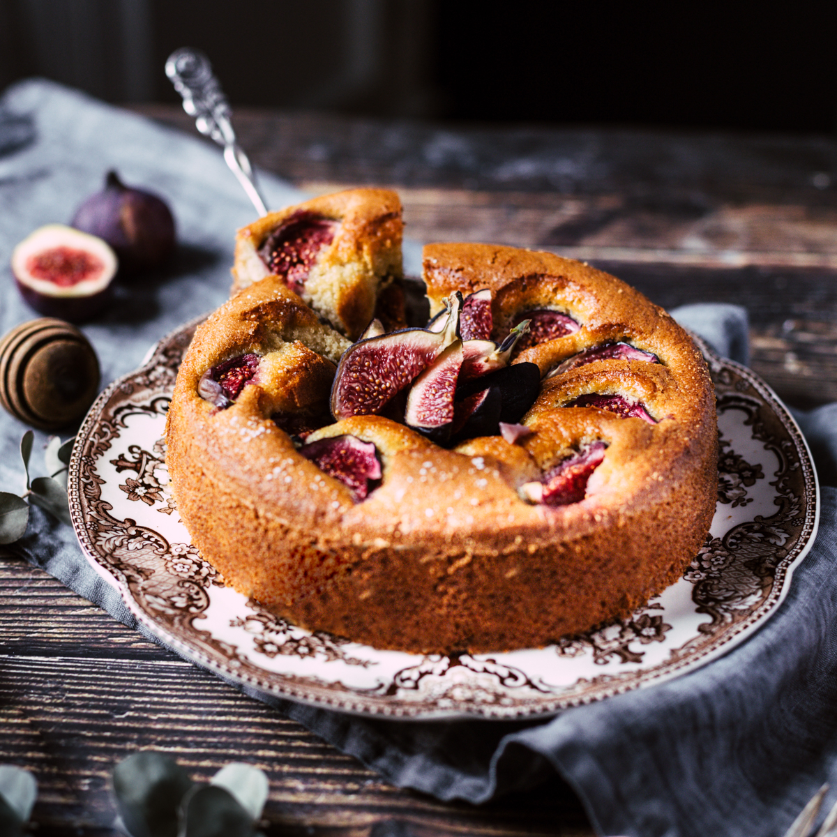 Feigenkuchen mit Olivenöl | Wunderbare Winterkuchen | CREME GUIDES