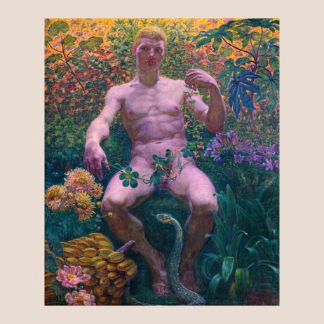 Flowers Forever I Zahrtmann I Adam im Paradies I 1914 I Privatsammlung Kopenhagen