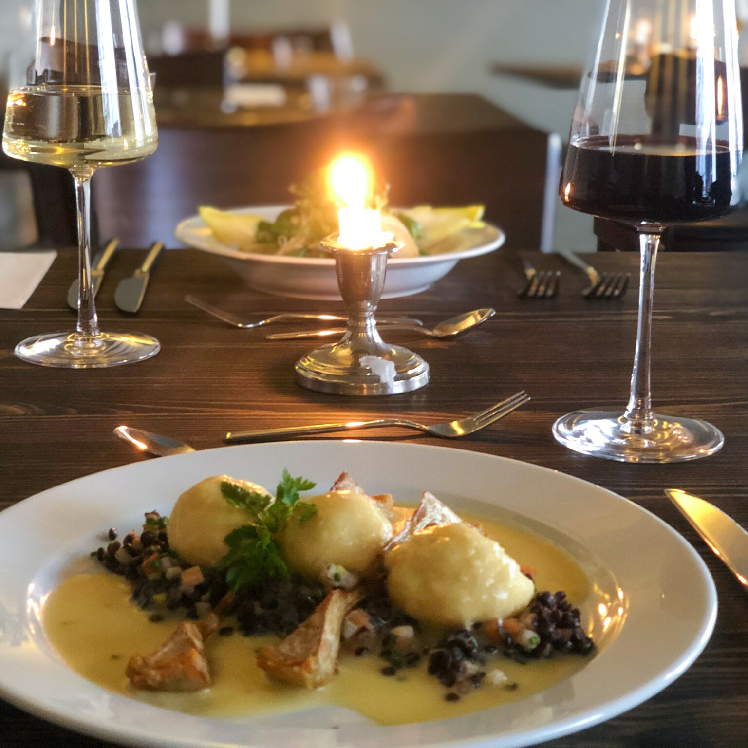 Maquis I Bergkäseknödel