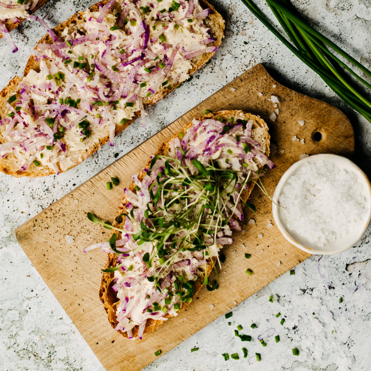 Rezept I Lila Rettichbutter