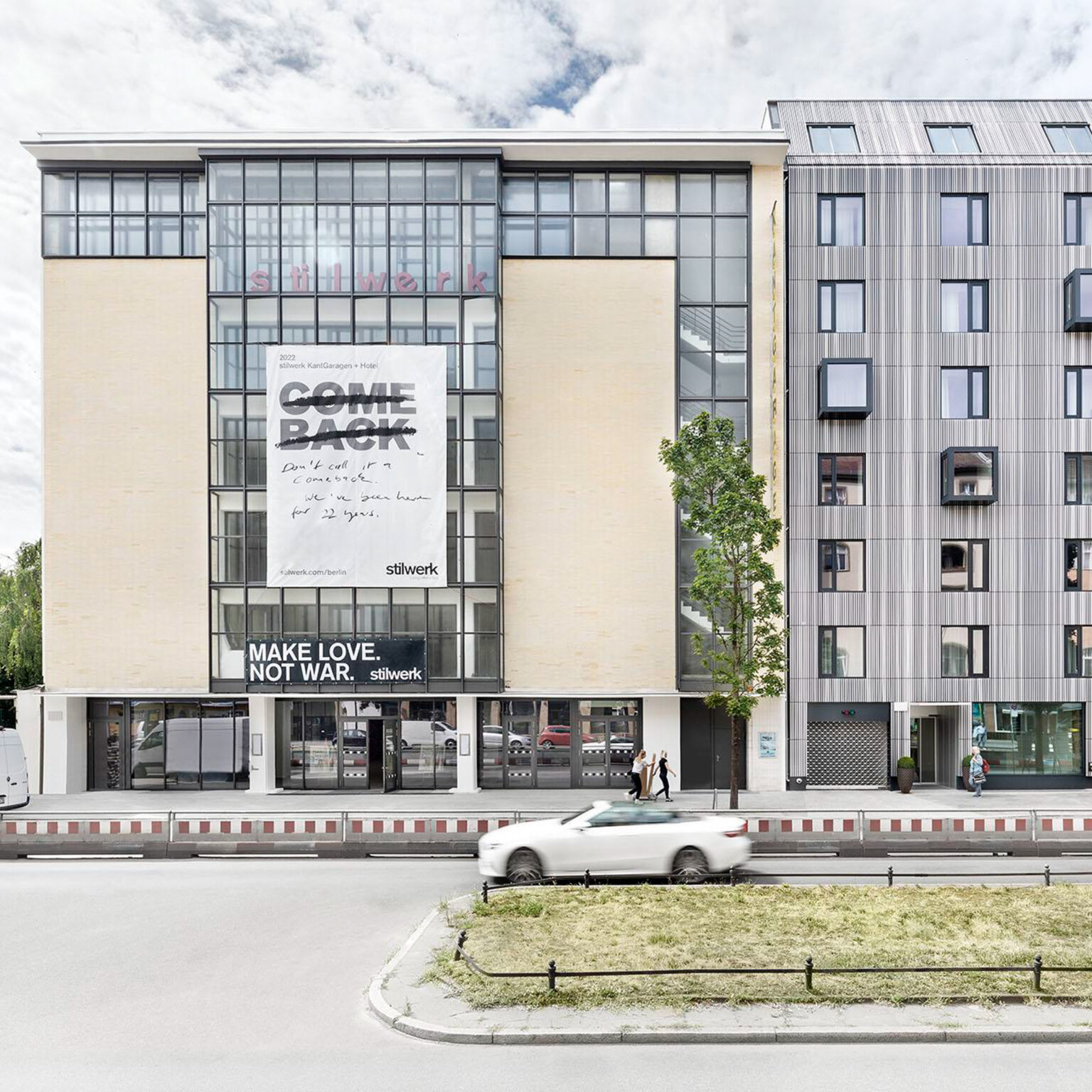 Blickfang Designmesse Berlin I stilwerk KantGaragen I Fassade I Foto-Ken Schluchtmann