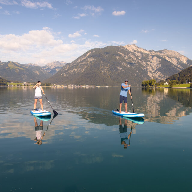 SUP am Achensee /// SUP at Lake Achensee