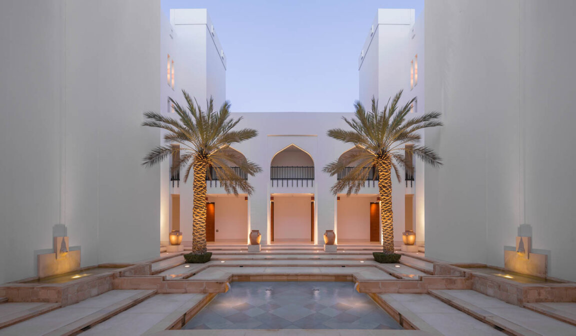 Chedi Muscat Oman Courtyard-2