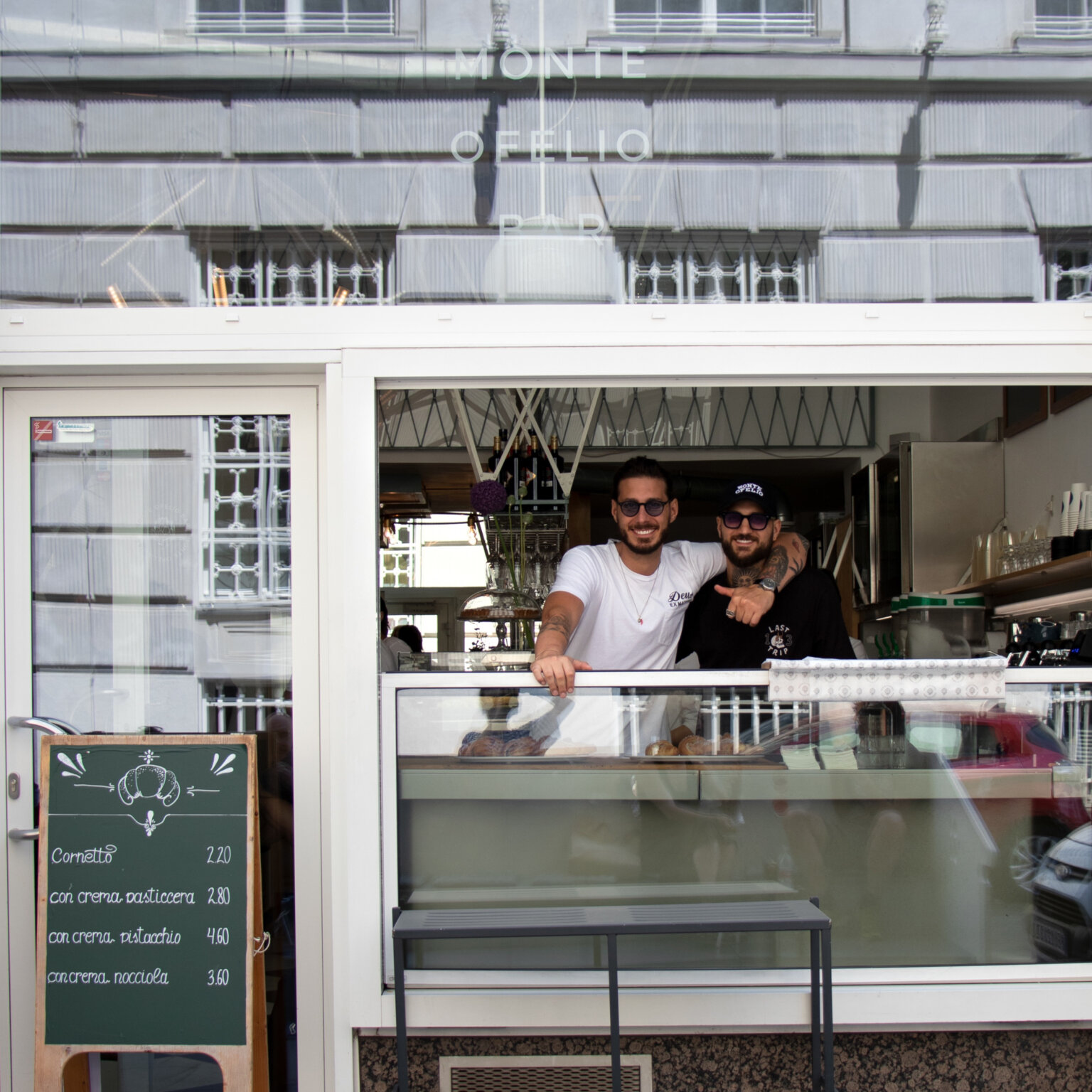 Luca Formisano und Dario Formisano_MONTE OFELIO BAR Schottenbastei (c) MONTE OFELIO