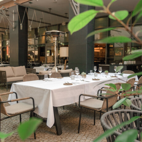 Vox Restaurant I Terrasse