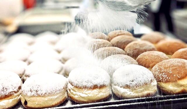 Pfannkuchen im KaDeWe